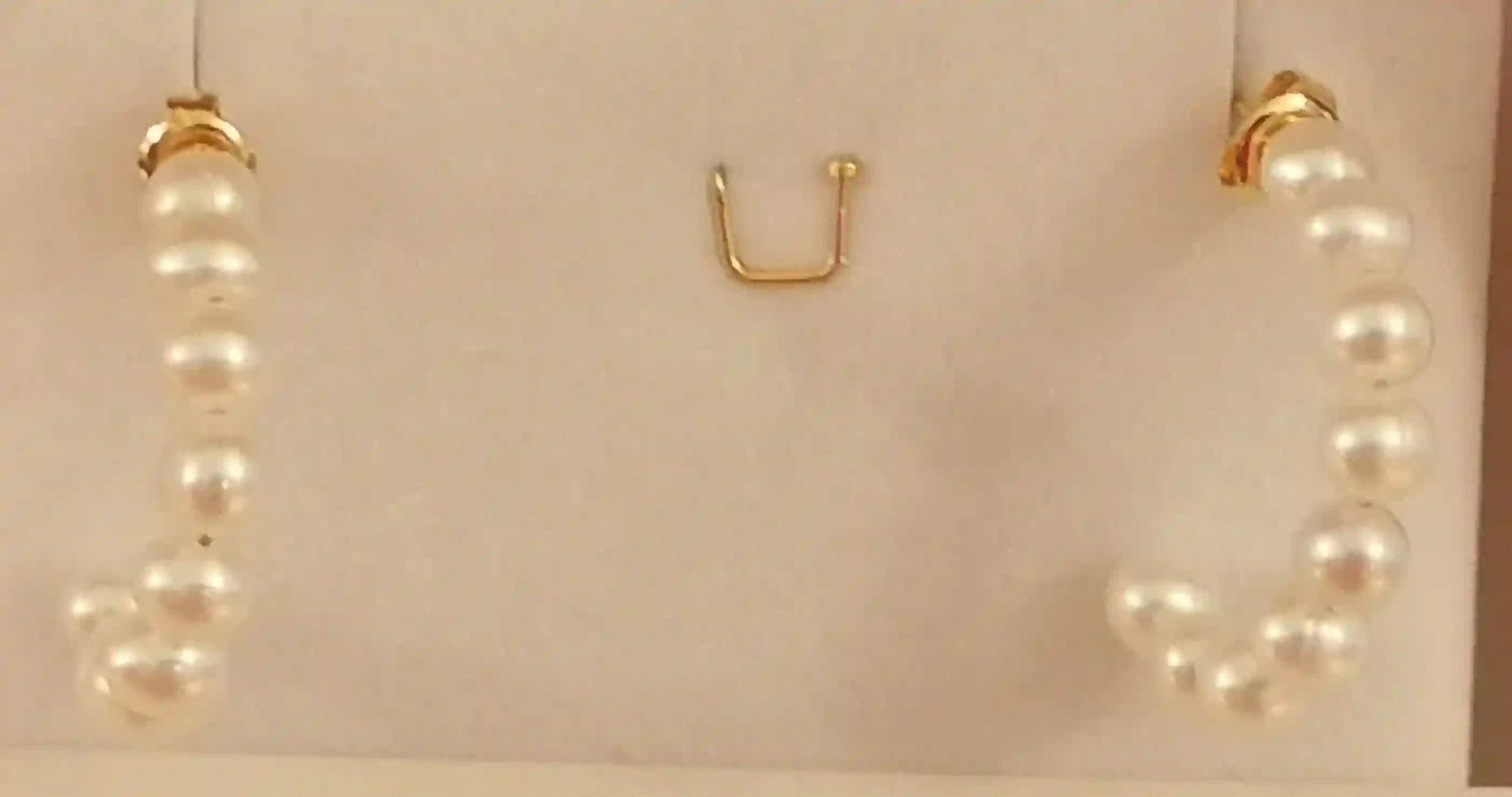 18k Gold AKOYA Cultured Pearl Earrings gift for women/Akoya Solid GOLD Genuine South Sea Pearl Hoop Earrings/Japanese Akoya bridal earrings 
