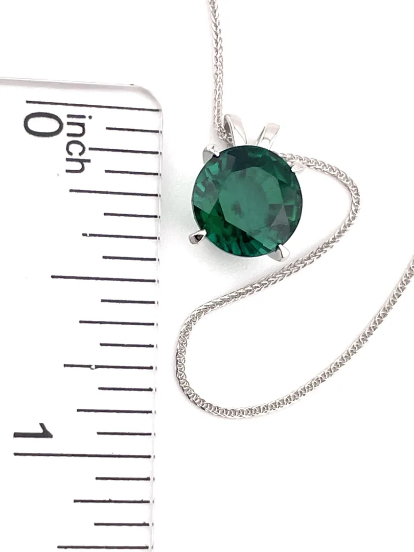 SOLID 18k Gold Necklace NATURAL Emerald Pendant Emerald Solitaire Fine Jewelry May Birthday CERTIFIED Pendant 2 ct Emerald 55th Anniversary