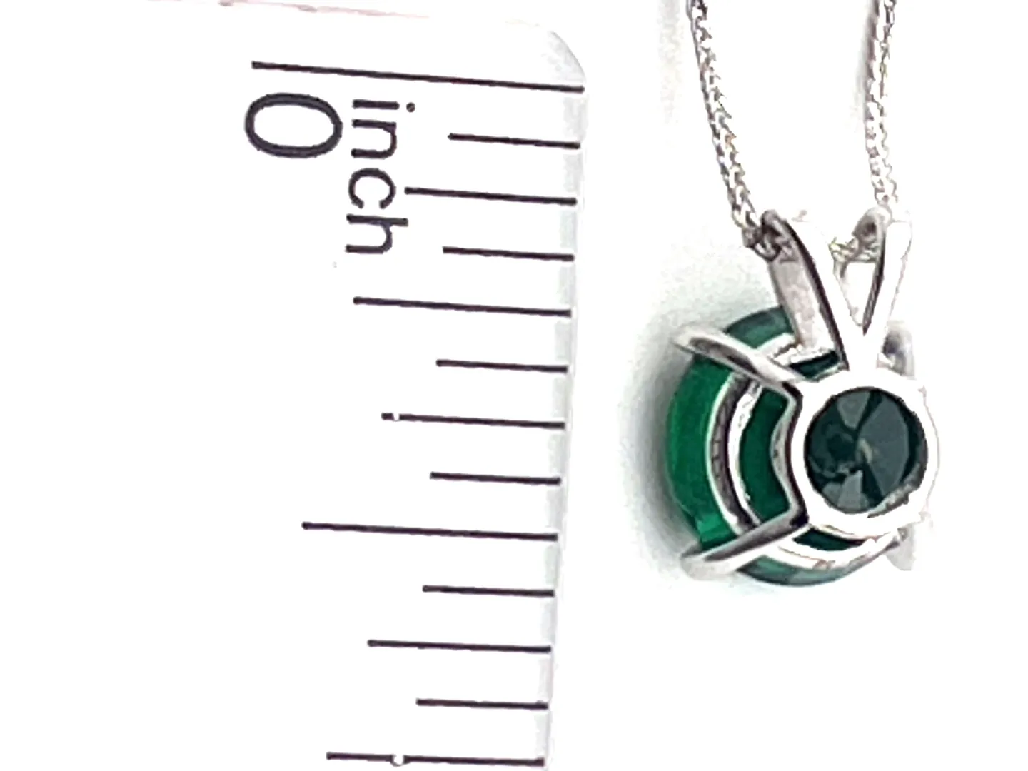 SOLID 18k Gold Necklace NATURAL Emerald Pendant Emerald Solitaire Fine Jewelry May Birthday CERTIFIED Pendant 2 ct Emerald 55th Anniversary