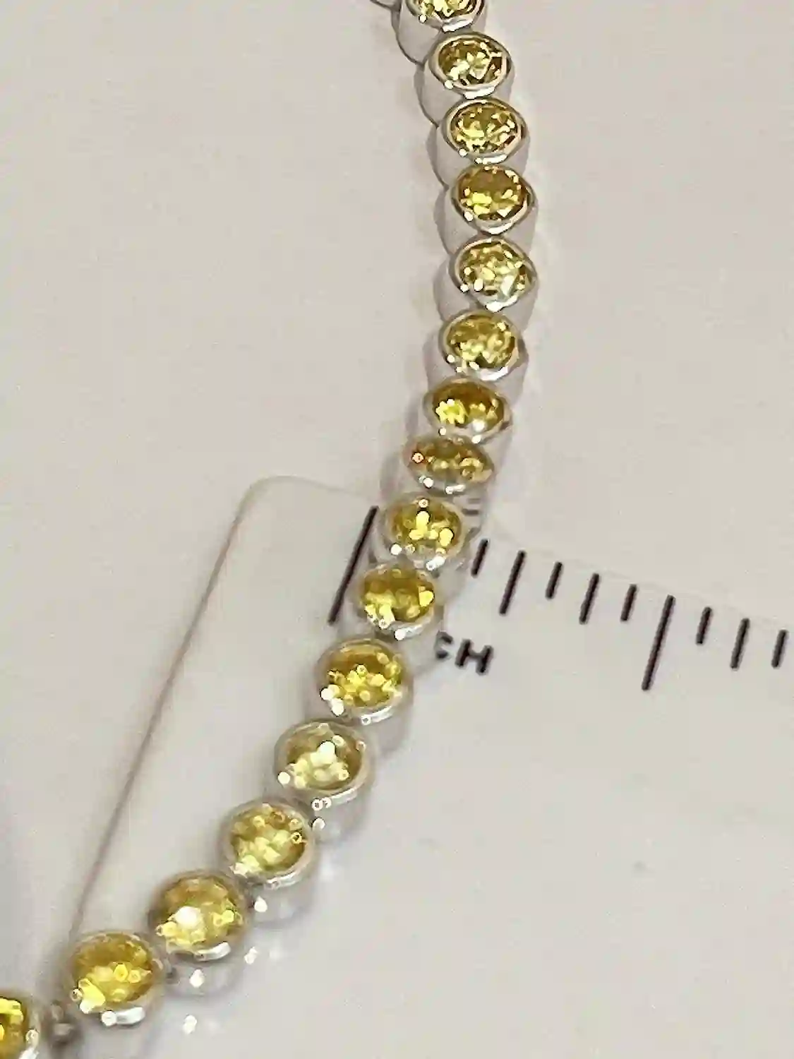 Citrine Bracelet. Citrine Jewelry, Tennis Bracelet, 925 Silver Bracelet, Citrine Tennis Birthstone Bracelet, Birthday Gifts for her HANDMADE 