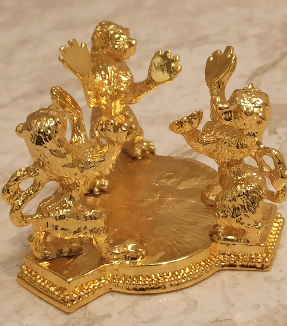 Faberge Egg Trinket Box Faberge Style 24K Gold Imperial Lions 200 Austrian Crystals Handset Diamonds 2ct Bracelet Fabergé Egg Jewelry Box