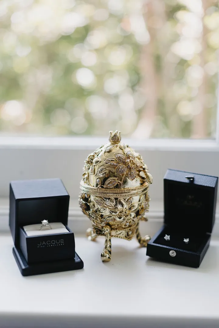 Faberge Egg Jewelry Ring Proposal Box, Bridal Shower Gift for Bride-to-Be, Handmade Faberge Style Egg, 400 Crystal Handset 24k Fabergé Egg.