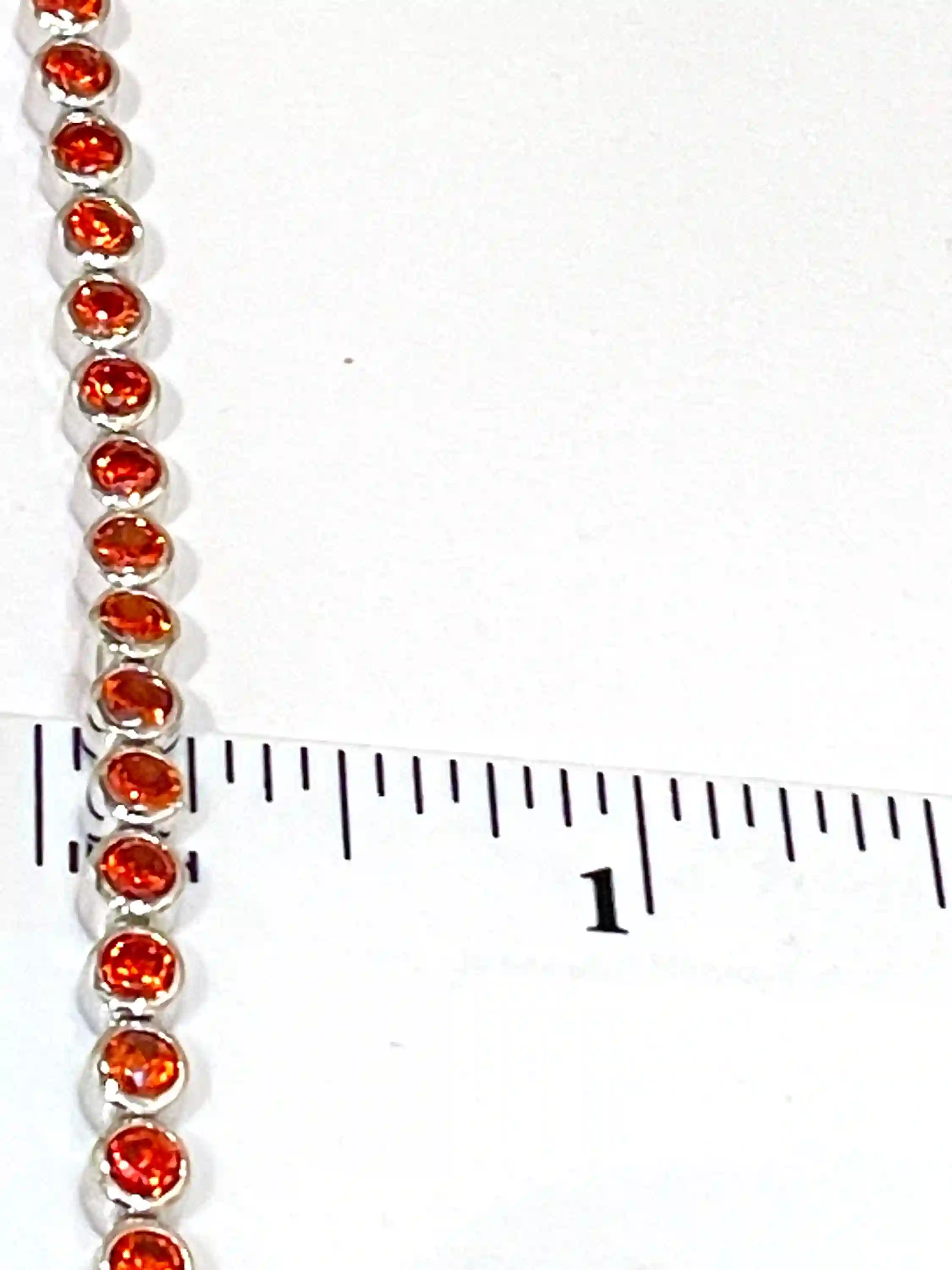 Red GARNET, Tennis bracelet, Red Garnet Bracelet, Garnet bracelet, Gemstone bracelet,Anniversary Gift for her, SWAROVSKI Sterling Silver 925 