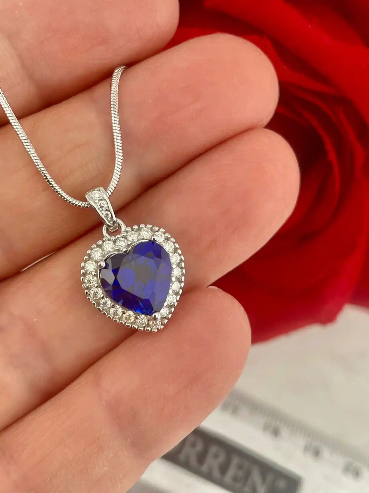 Princess Diana Love Jewelry 3 carat Natural Sapphire jewelry set Pendant Necklace bracelet

1190ud = 899Gbp please press top right hand corner Gbp currency will appear xx