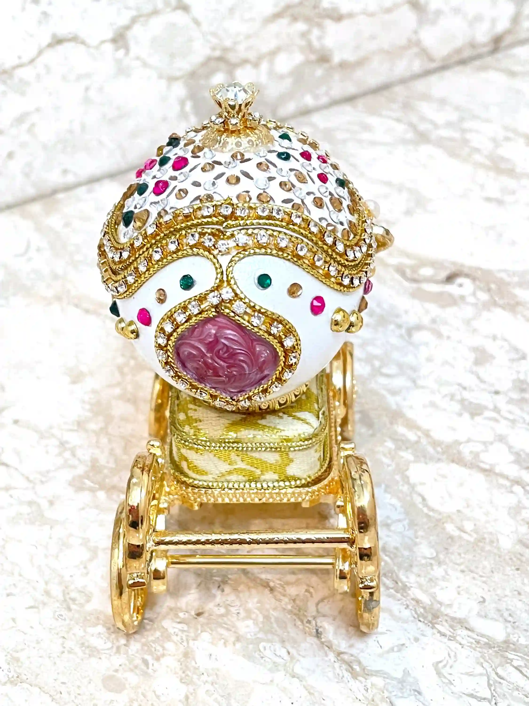 ONE OF A KIND - Faberge-Style egg -Faberge musical egg - Faberge Ornament - Faberge Trinket box - Faberge Antique - Faberge egg Easter Gift - 
