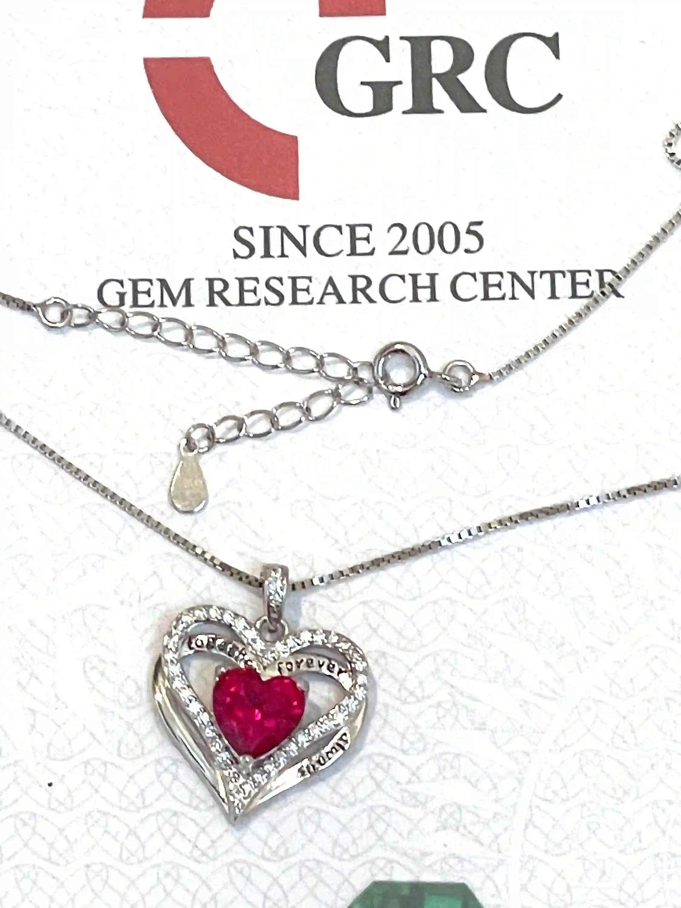 3.2ctw Certified Natural Ruby Heart Ruby Necklace Diamond Heart Handmade Jewelry Heart Shaped Pendant Gemstone Jewelry Diamond Jewelry gift 