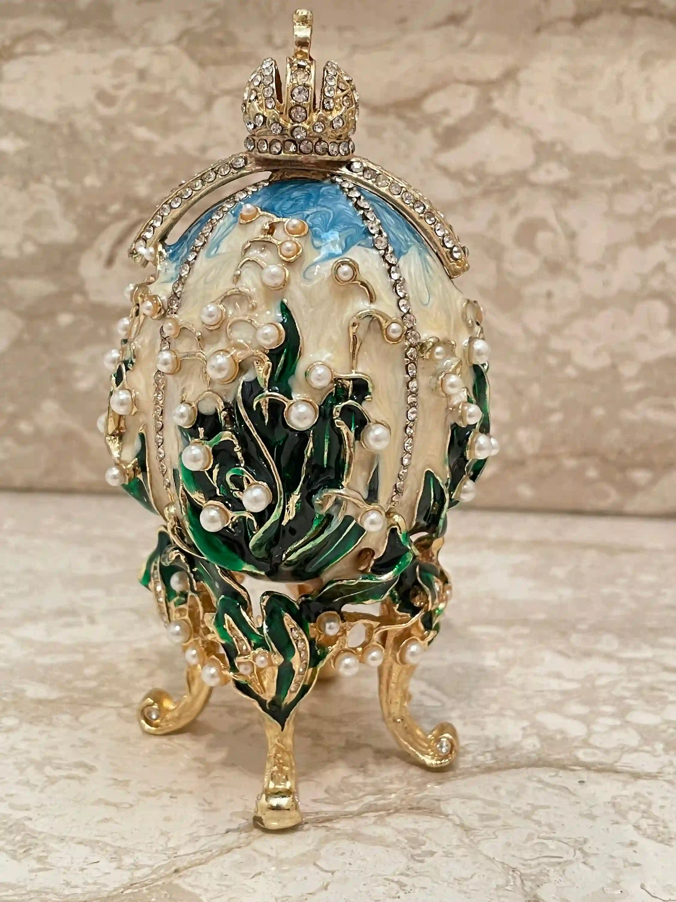 Luxury Photo Frame, Unique Graduation Gifts, 24kGold, Faberge egg style , Good Luck gift, Grad presents, 260 Austrian Handset Crystals 24k 