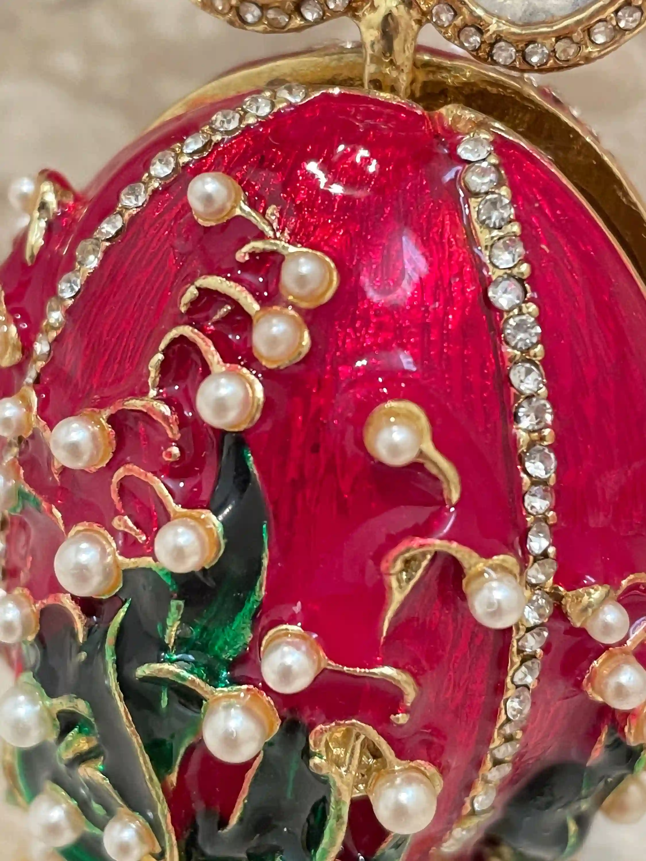 Foto frame Faberge Egg Antique Faberge Egg style Bridal Shower Gift for Bride tobe Faberge egg Jewelry Necklace Gold Wedding Gift Marriage 