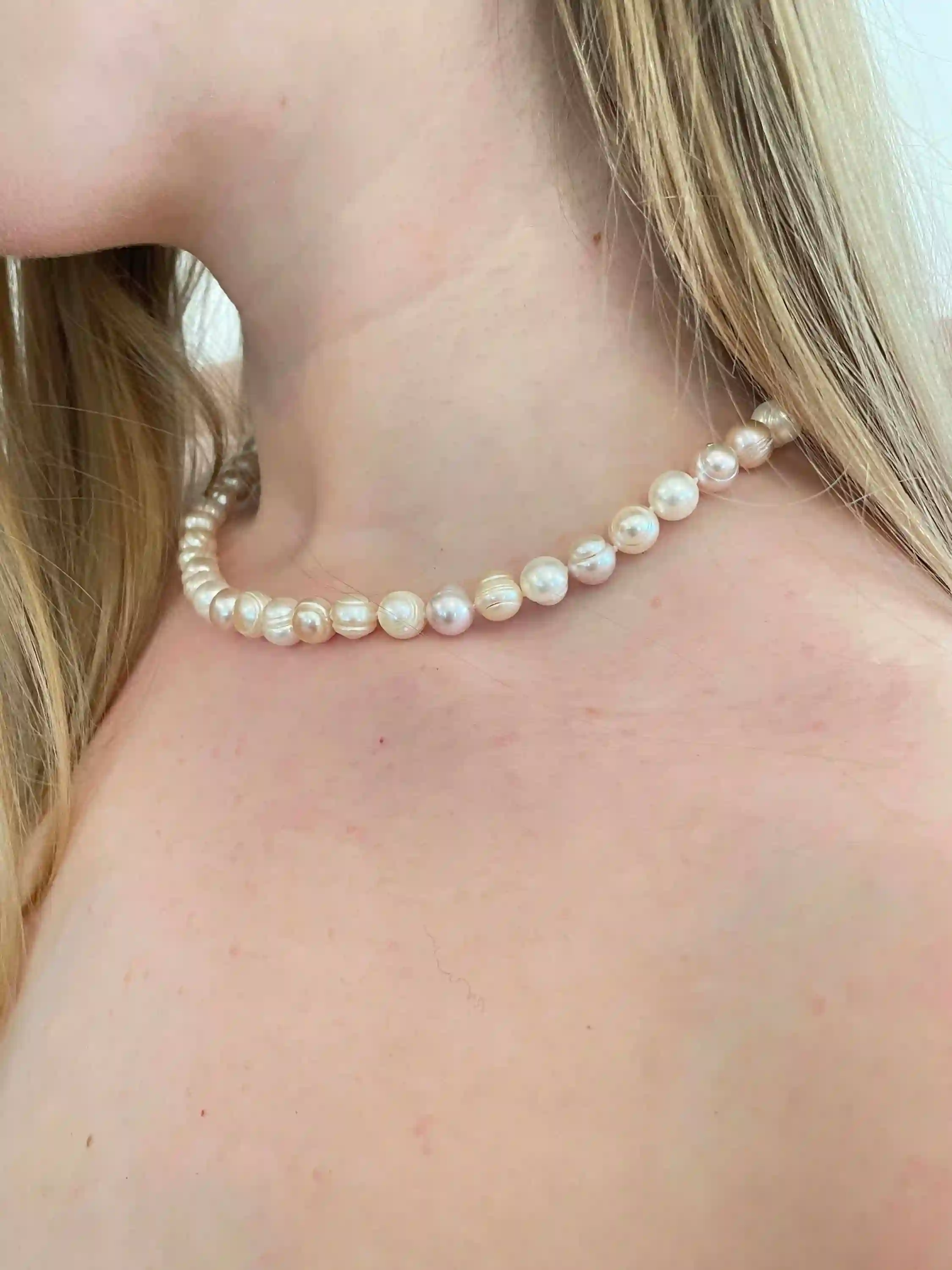Fine Jewelry Timeless Pearls Necklace Japanese Akoya Pearl Real Cultured Freshwater Pearl Jewelry for women Necklace Graduation Gift for her 
