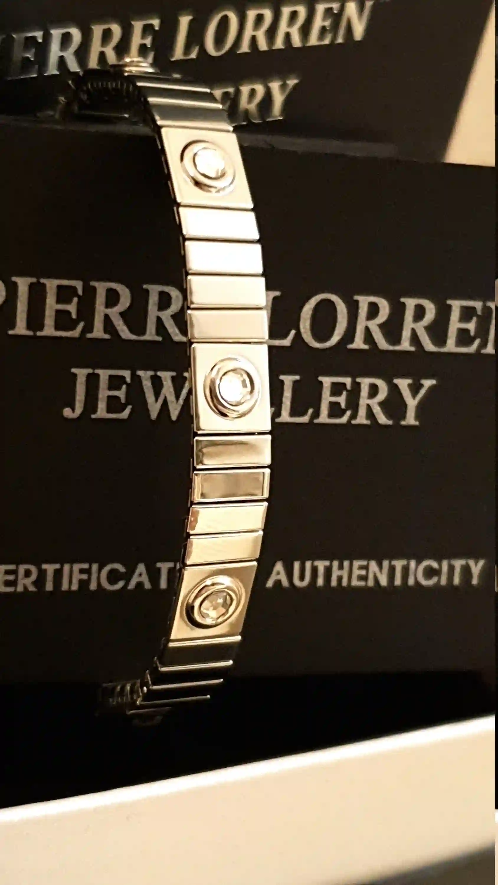 SILVER SWARVOSKI Bracelet for couples/ Anniversary Gift for parents /Unisex Jewelry Gifts for Wife/ Couples Bracelet/Brother sister Bracelet 