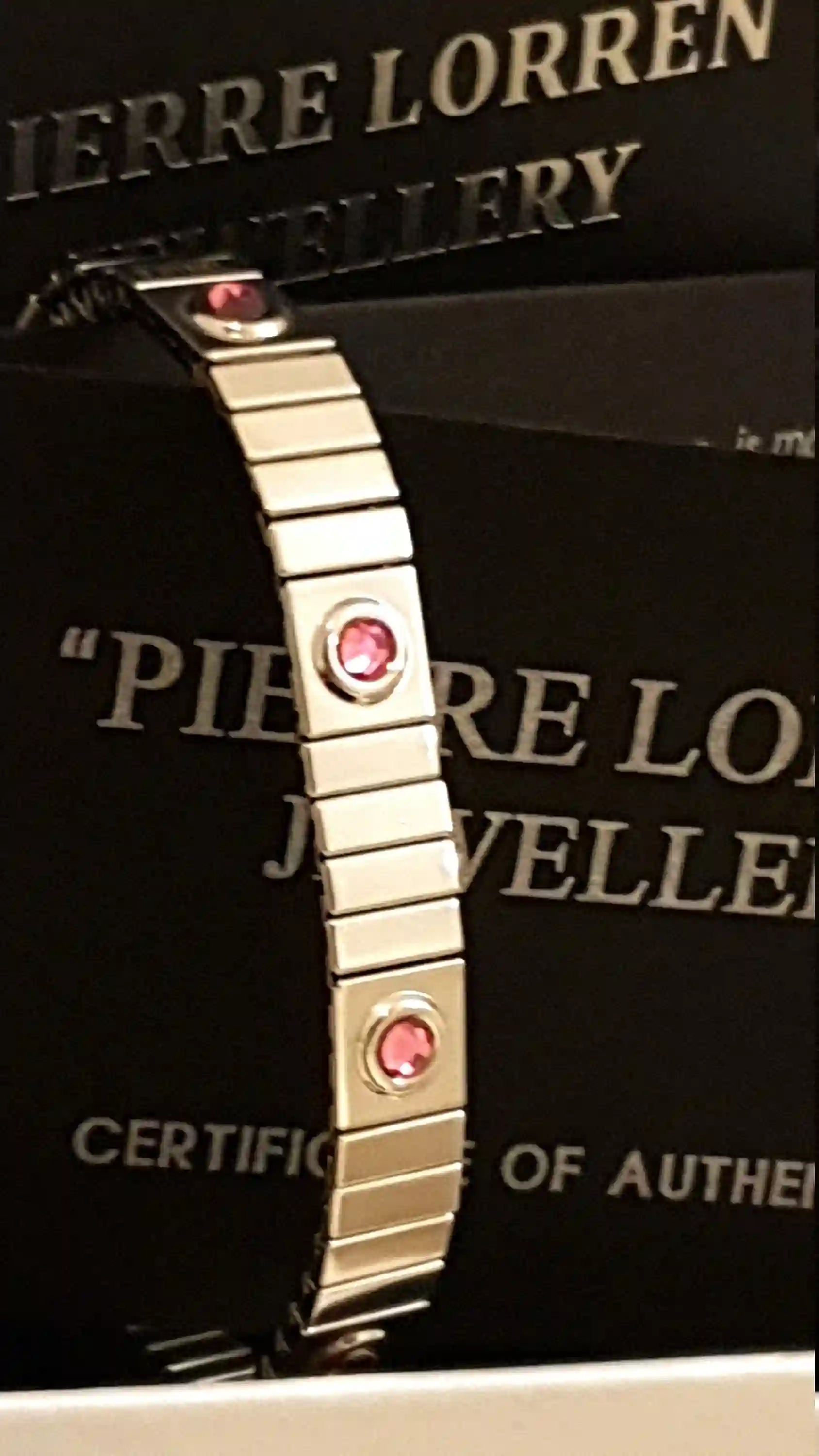 Girls SILVER Bracelet SWARVOSKI/Teenage Girl Birthday Gift/Pink Gemstone Bracelet/October Birthstone Jewelry/Girlfriend bracelet Sister Gift 