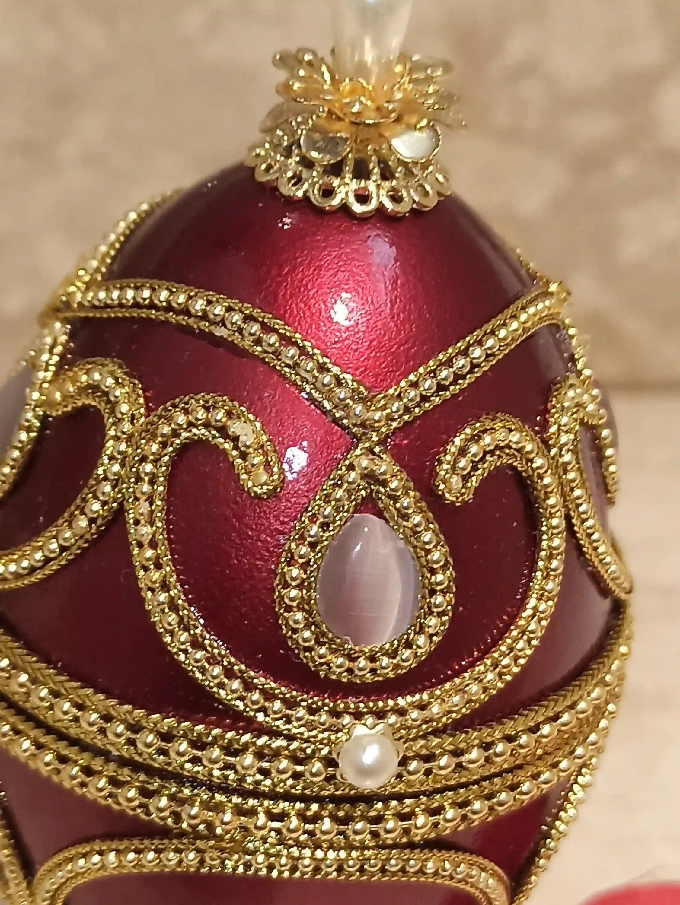 Mothers day Jewelry Box,Rose Trinket Jewelry Box,Red Rose Jewelry Set,FABERGE style Egg,Faberge,MUSIC Box Mom,Wife Birthday,RUBY Bangle 24k 