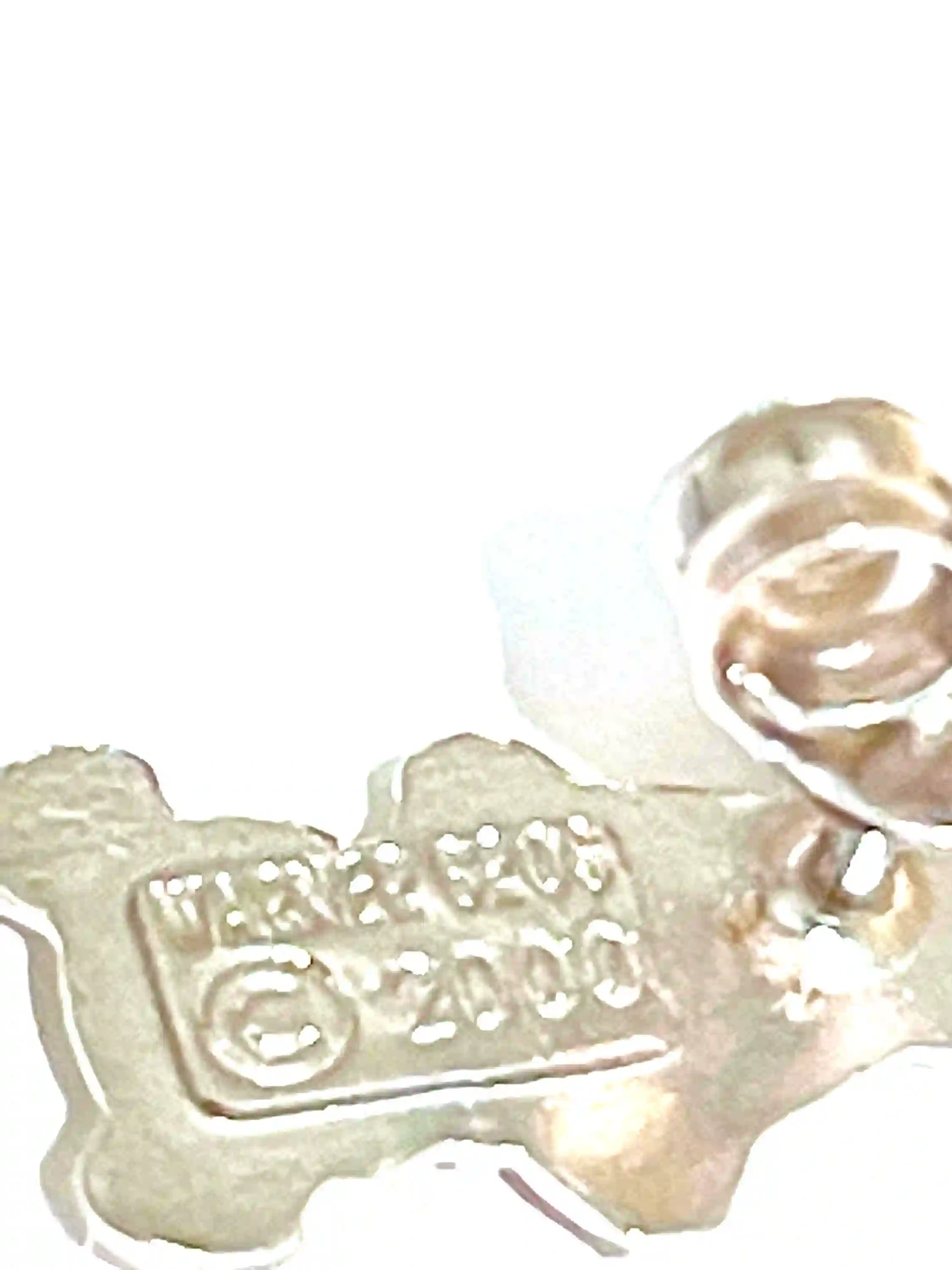 Original Bugs Bunny Looney Toons Earrings Bunny Earrings Studs 18k White Gold Earrings Warner Bros Rabbit Earrings Studs Girls Birthday Gift 