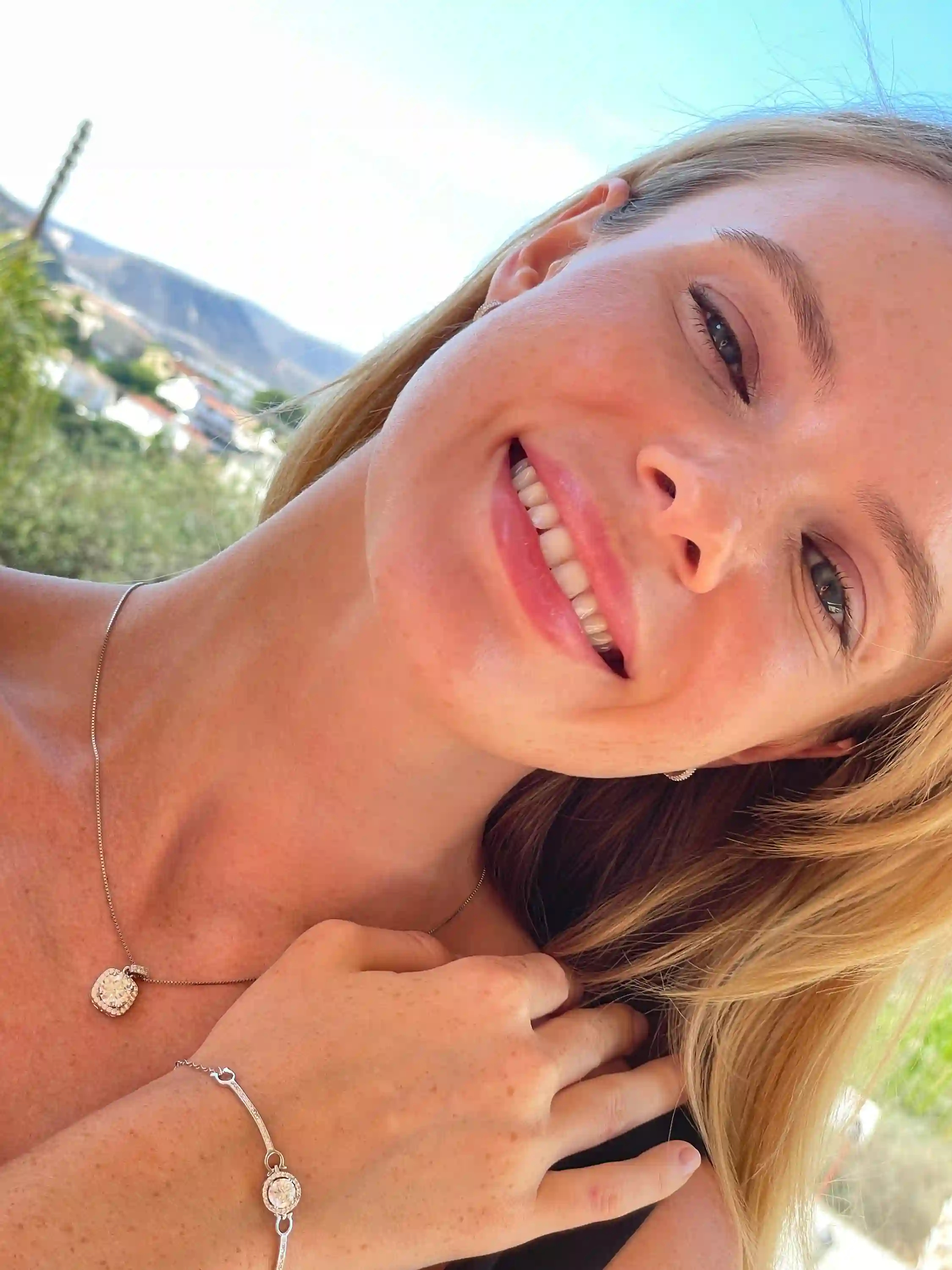 2 carat Princess Cut Diamond Necklace Solitaire Diamond Solitaire Pendant Square Cut Diamond Anniversary gift for her Mothers day Mom tobe 