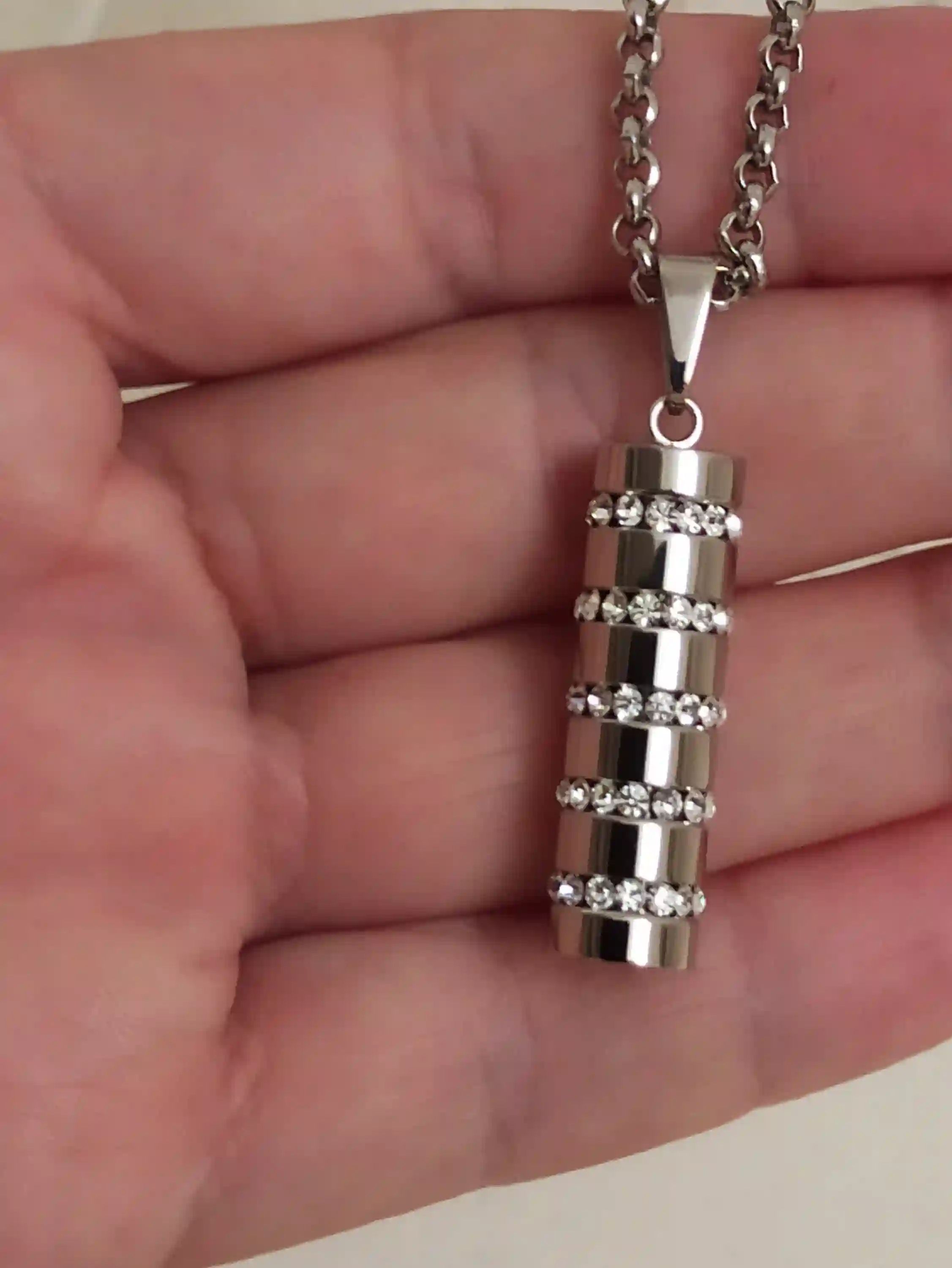 6.6ct Swarovski Silver Necklace Bracelet Earrings Pendant Set/Bridal party Jewelry set/Graduation Jewelry for women Sister birthday present 