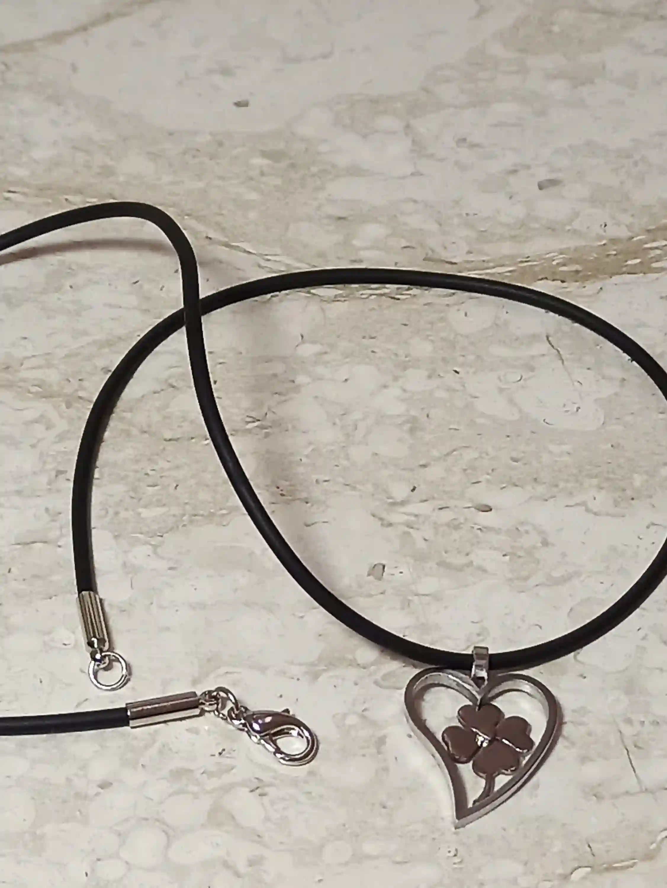 Silver Heart Forget me not Necklace Gift for women/Flower Heart Pendant/Romantic Gifts for Her/Romantic necklace gifts forgetmenot necklace 