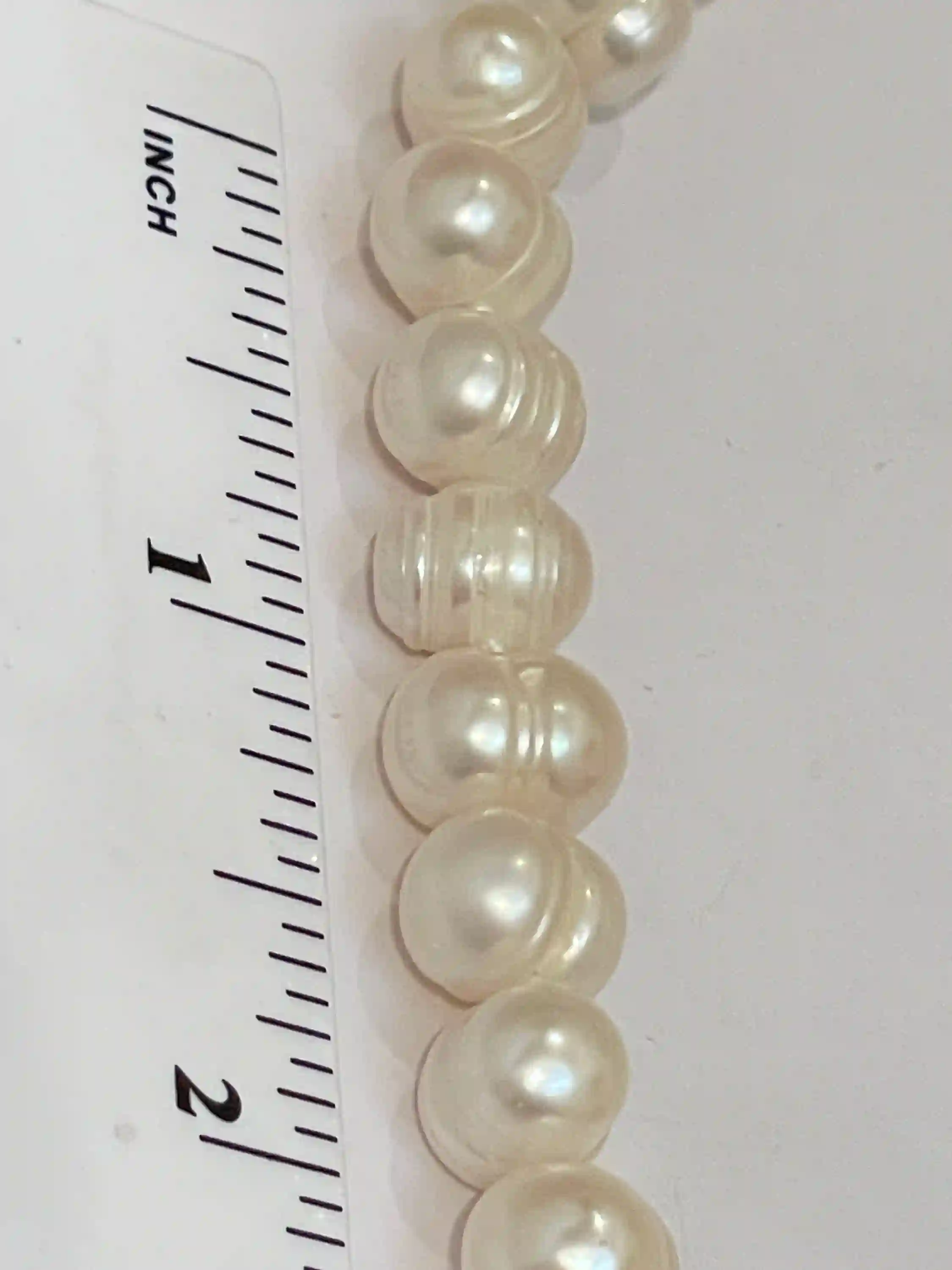 Cultured Akoya Pearl Jewelry Sterling Silver Necklace Bracelet Earrings VINTAGE Pearl Necklace 8mm Anniversary gift for her SILK Strung 1982 