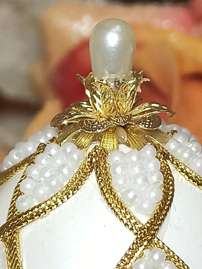 Guardian Angels Natural Egg Faberge Music Jewelry Box Home Protection Moving Away Communion Confirmation 16th 18th 21st 30th 40th 50th Gifts