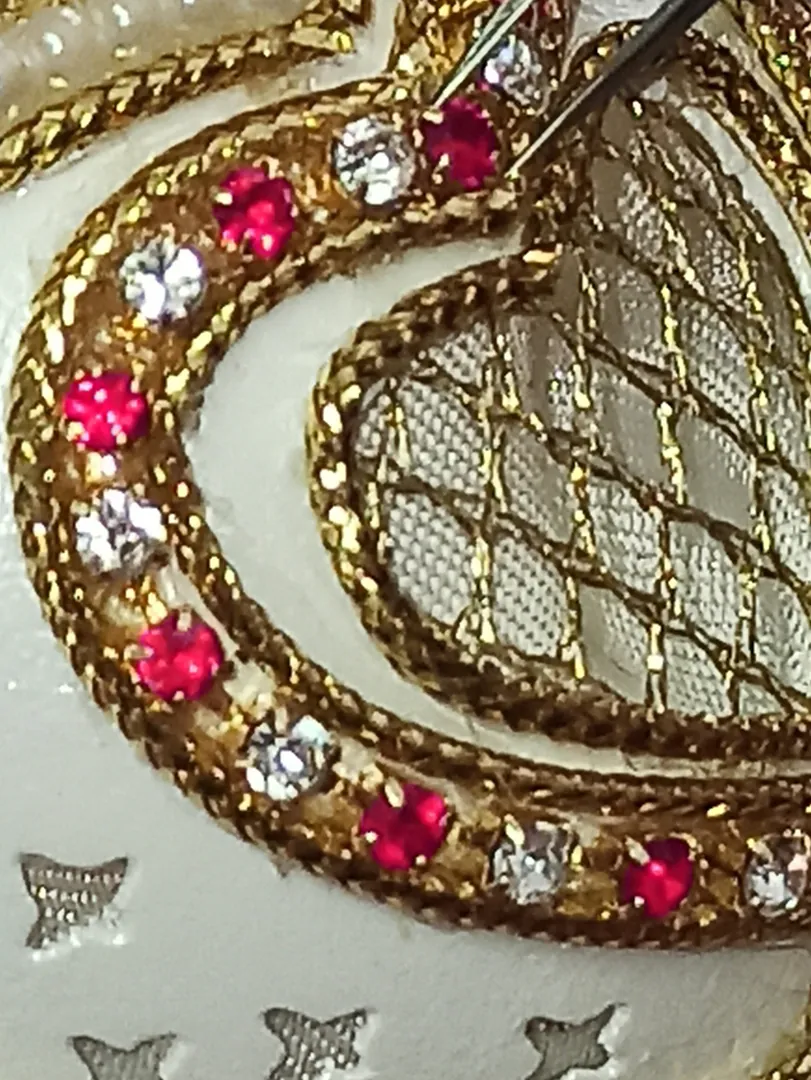 Faberge Egg Musical Jewelry Box 24k Gold Real Egg Handcarved Fabergé Egg Gift for Mom Unique Wedding Gift for Wife Anniversary Best Mom Gift