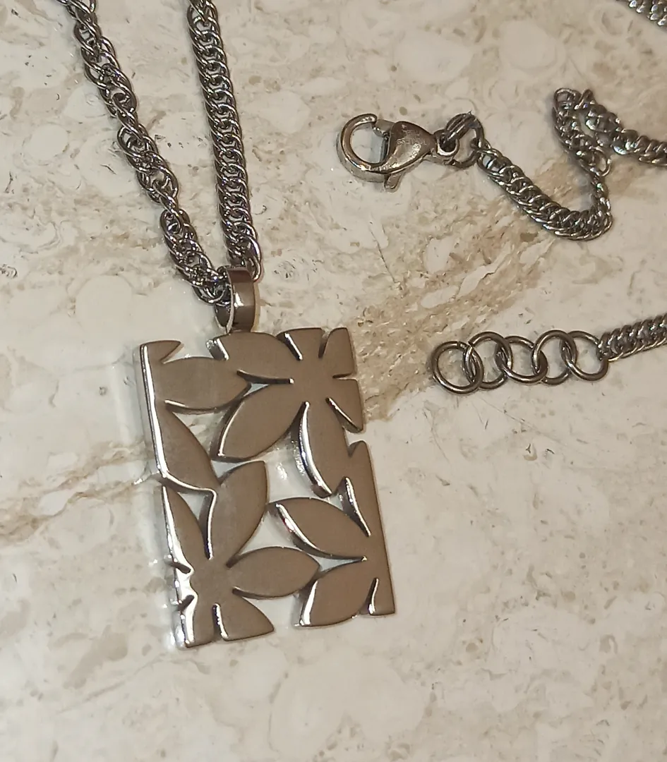 Silver Forget Me Not Necklace Forget Me Not Jewelry HANDMADE TARNISH FREE Forgetmenot Forgetmeknots Hypoallergenic Forget-me-nots Jewellery