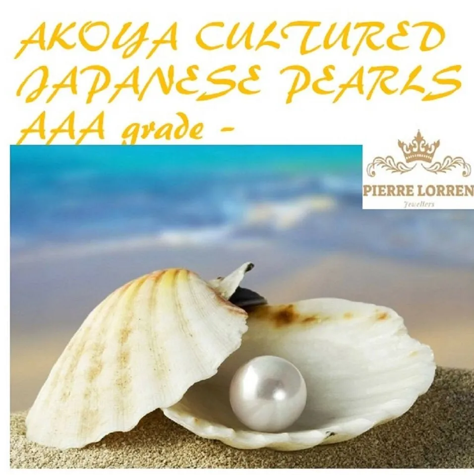 18k Gold AKOYA Cultured Pearl Earrings gift for women / Akoya Solid GOLD Genuine South Sea Pearl Hoop Earrings / Japanese Akoya bridal earrings