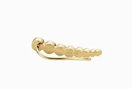 SOLID 18K GOLD JEWELRY special customer order: one pair of stud earrings and one right earring, special handmade order.