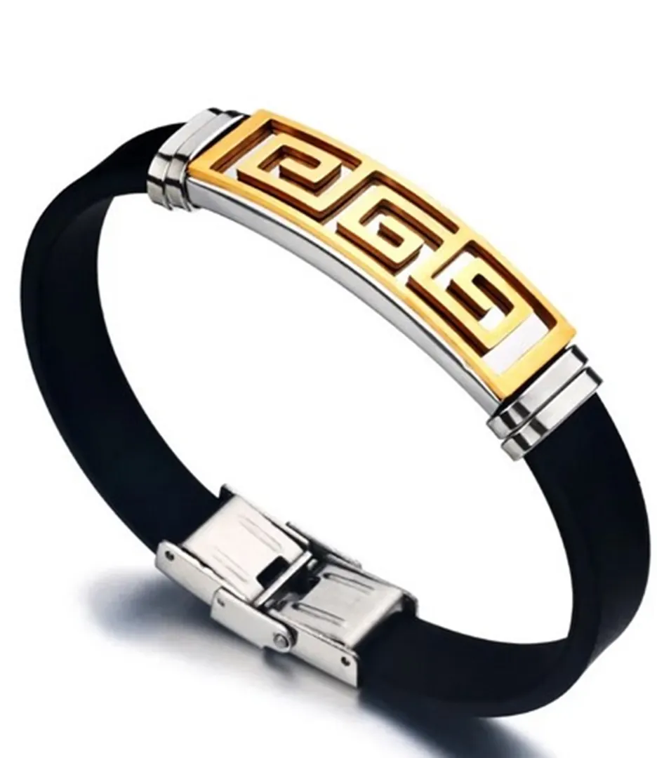 Designer Greek Jewelry Men Bracelet Greek Key Bracelet Meander Bracelet Greek Jewelry Ancient Greece Handmade Infinity Success Love Wealth