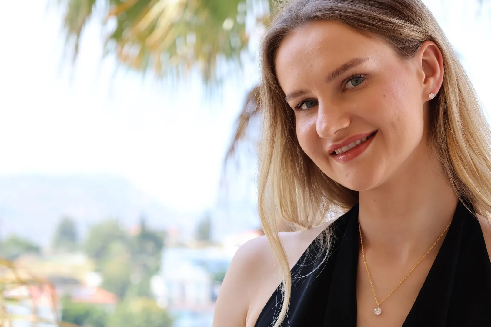 Pierre Lorren 1.5 carat Diamond Necklace SOLID 18k Yellow GOLD Solitaire Round Cut Pendant Diamond Pendant Necklace Floating Diamond Jewelry