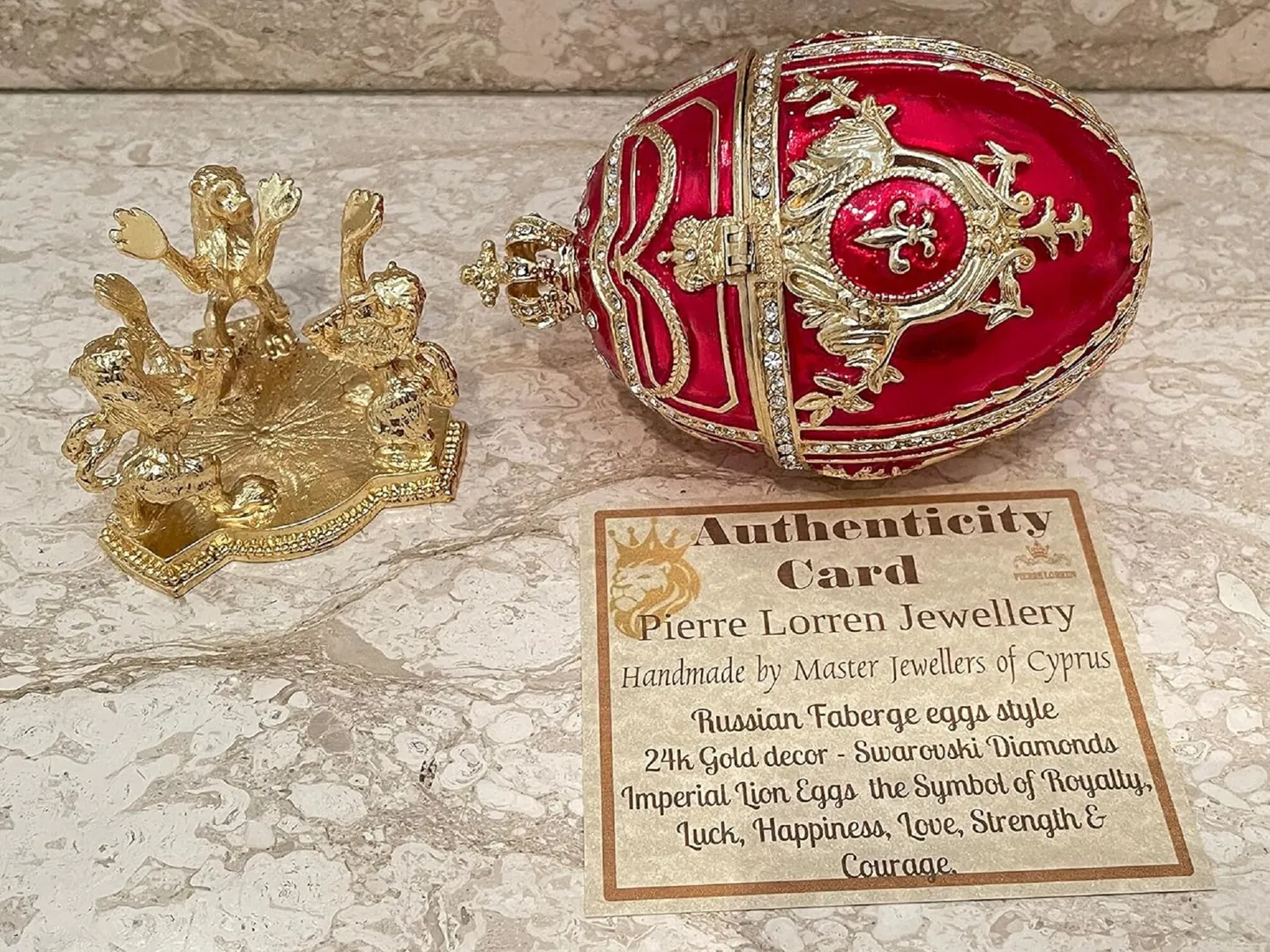 Gold Faberge style egg and Faberge Egg Pendant gift for her. Silver Pendant Necklace, HANDMADE Easter Egg, Fabergé Egg Trinket box, Christmas gift.