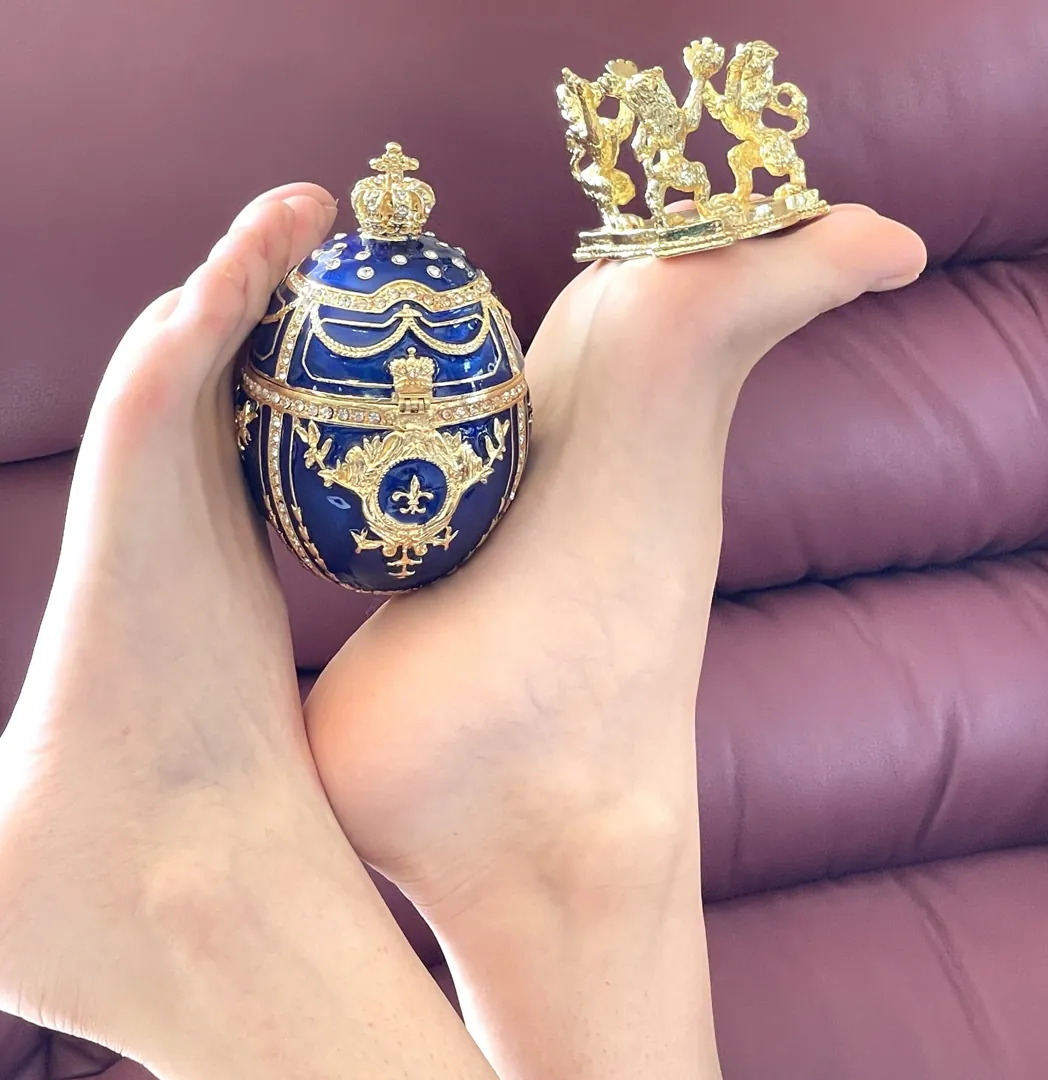 Designer Faberge Style Egg Gift for Him, Sapphire Blue, 24k Gold Faberge Egg, Decorative Boxes, Trinket Box, Handmade, Christmas, Easter, Birthday.
