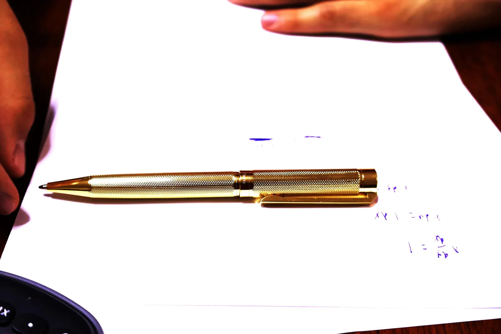 Pierre Lorren Professional Pen - Fancy Ballpoint Pen - Luxury Pen Handmade Writing Pen Silver 18k Yellow Gold Graduation Pen SUCCESS VICTORY
