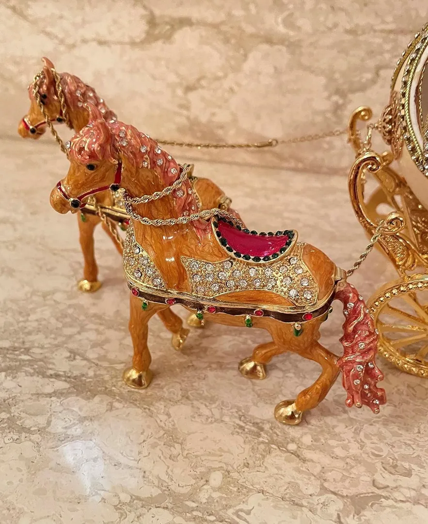 One of a Kind XXXL Faberge Egg Valentine's Day Gift for Wife 1989 Anniversary Gift for Parents Heart Natural Handcarved Gold Couple Ornament