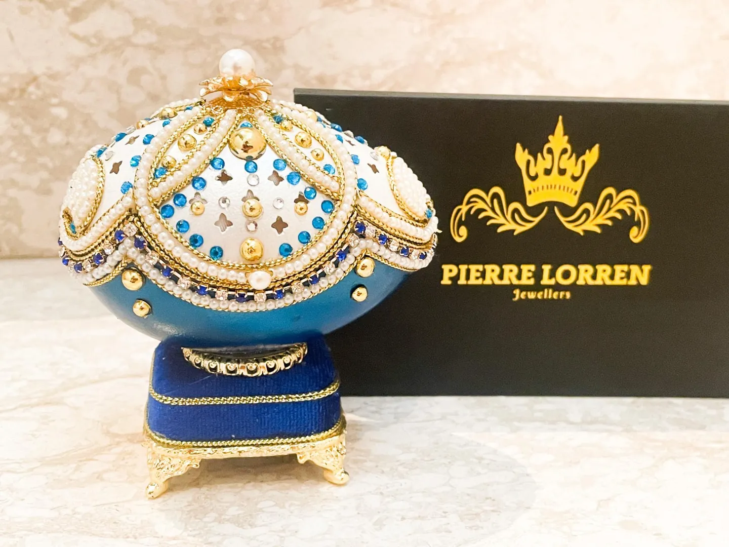 1985 Antique Faberge Egg 