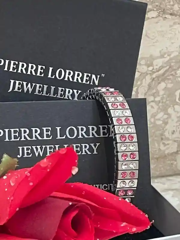 5 ctw Unique Bracelet - Pink Topaz Bracelet - Pink Silver Bracelet - Pink Topaz - Handmade Bracelet - Gemstone Bracelet - Bday Gift for her 