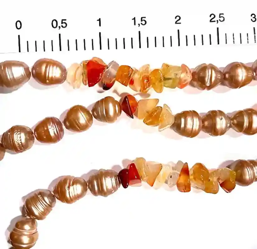 Fine Jewelry Cultured Pearl Citrine Topaz Multi Gemstone 62