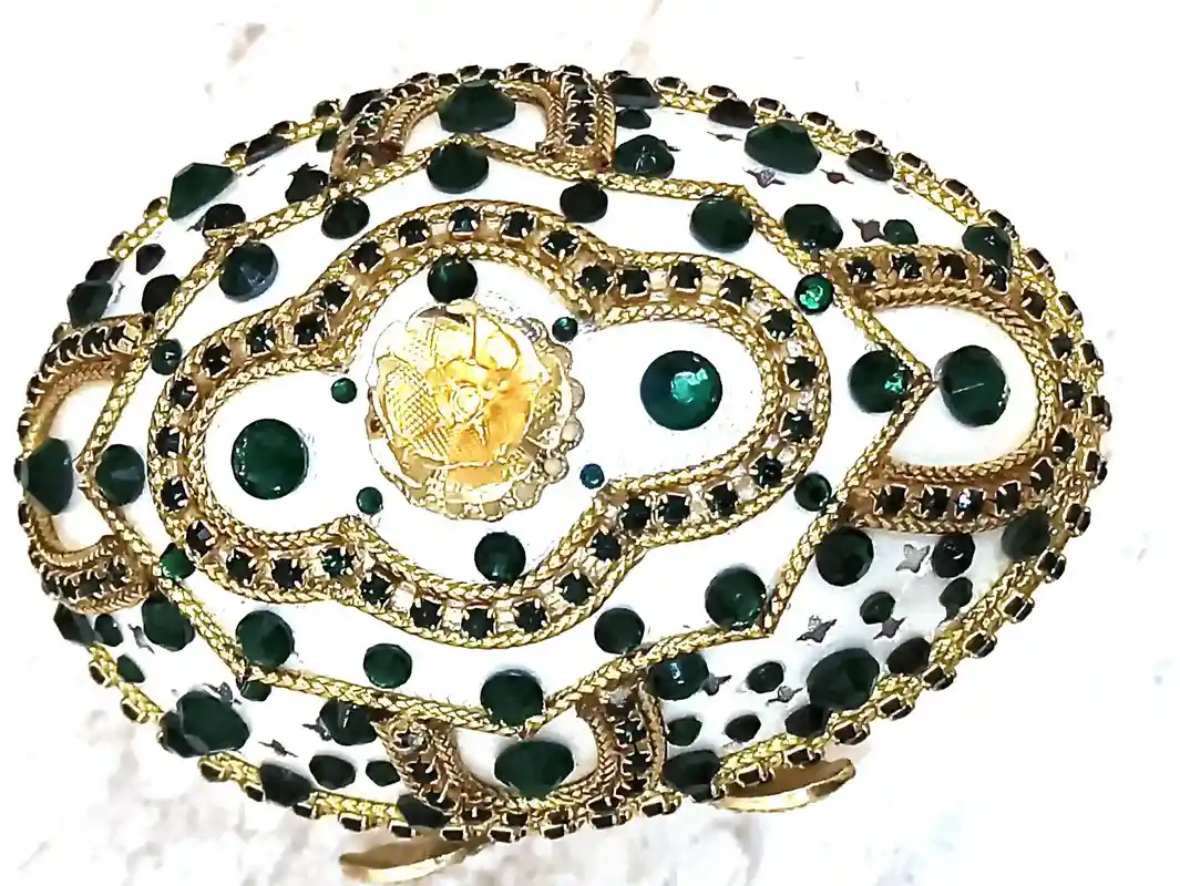 One Of a Kind Faberge-Style Egg Jewelry Box SET Musical Emerald Butterfly Trinket Box Home Decor Fabrege Egg NATURAL Hand Crafted Egg 24kGOLD deco 