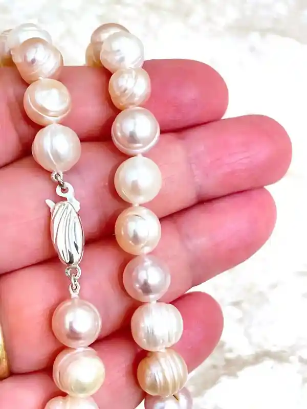 Fine Jewelry Timeless Pearls Necklace Japanese Akoya Pearl Real Cultured Freshwater Pearl Jewelry for women Necklace Graduation Gift for her 
