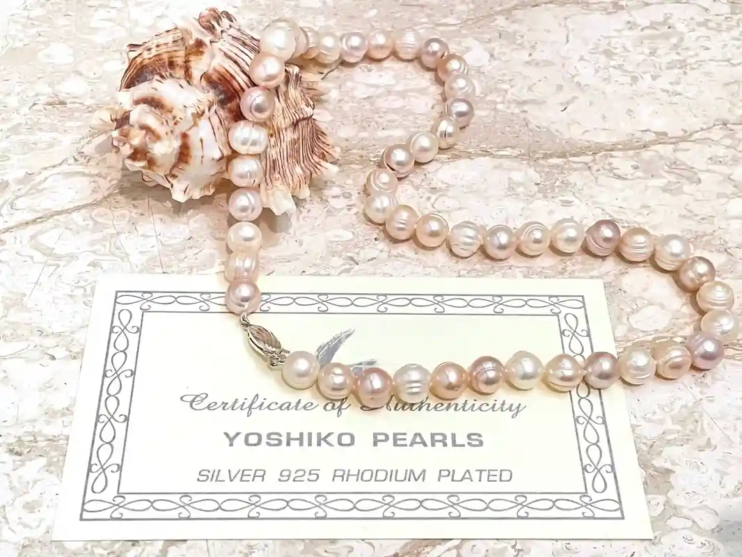 Fine Jewelry Timeless Pearls Necklace Japanese Akoya Pearl Real Cultured Freshwater Pearl Jewelry for women Necklace Graduation Gift for her 