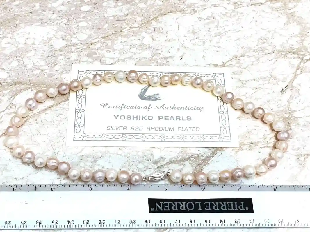 Fine Jewelry Timeless Pearls Necklace Japanese Akoya Pearl Real Cultured Freshwater Pearl Jewelry for women Necklace Graduation Gift for her 