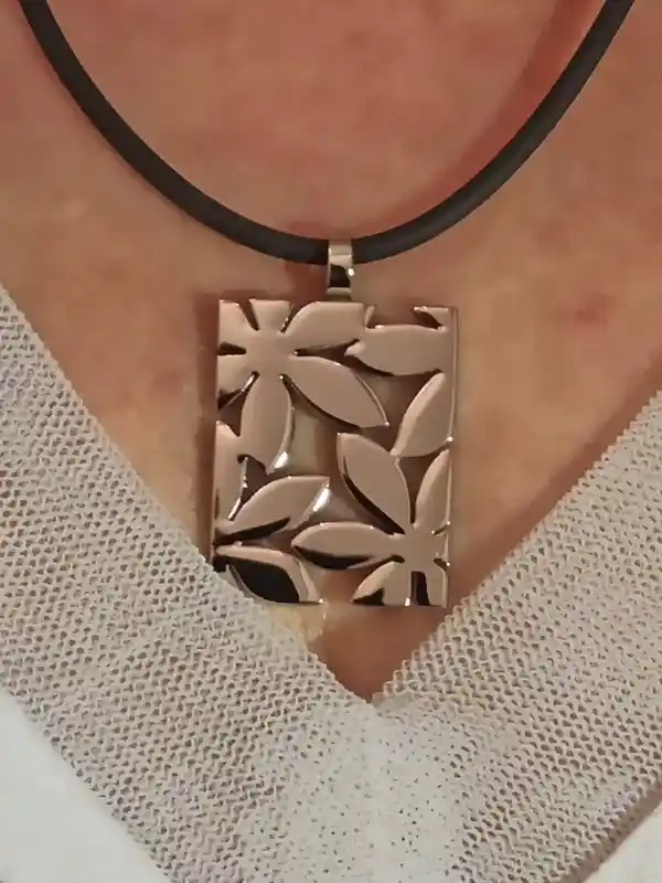 SILVER Forget me not Necklace/ Forget me not Jewelry/ Forget me not gift/Forgetmenot Jewelry/Forgetmenot Necklace/Forgetmenot Gifts for her 