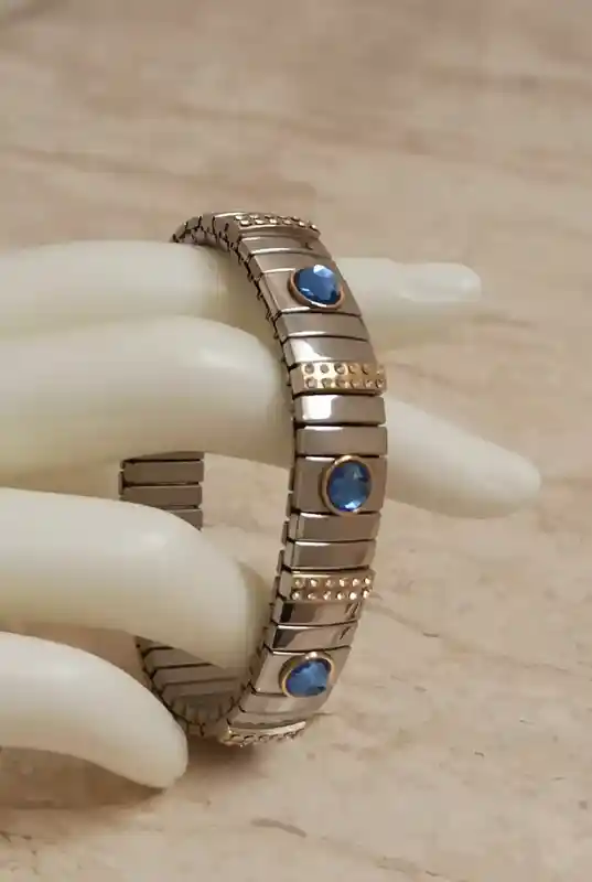 Sapphire Bracelet/ Bridesmaid bracelet /Swarovski Crystal Bracelet/Blue Sapphire Bracelet/September Birthstone Jewelry Gift/Sapphire Jewelry 