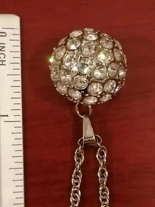 FABERGE-Style pendant style Handmade Jewelry Faberge egg Birthday jewellery gift for her 50 Austrian Diamond Crystals HANDSET Silver Tarnish free 