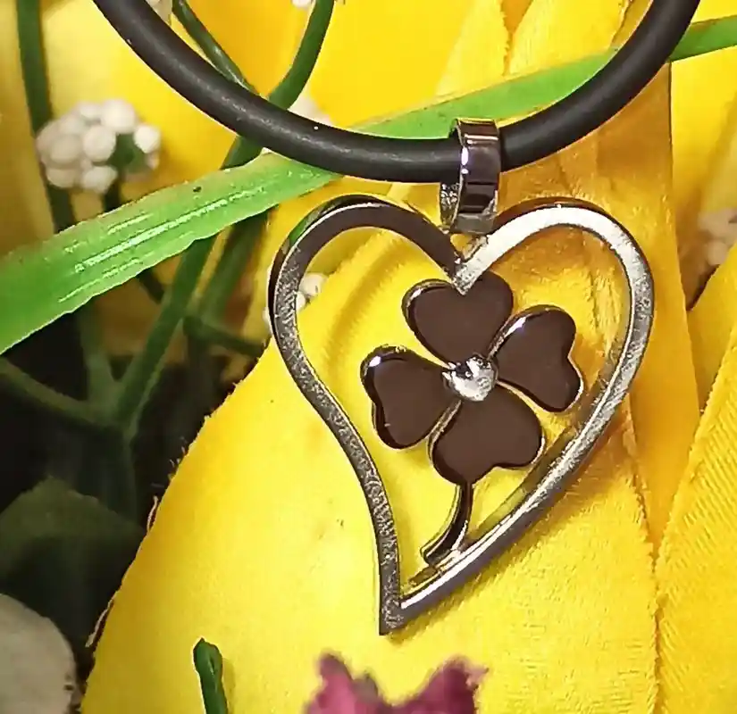 Silver Heart Forget me not Necklace Gift for women/Flower Heart Pendant/Romantic Gifts for Her/Romantic necklace gifts forgetmenot necklace 