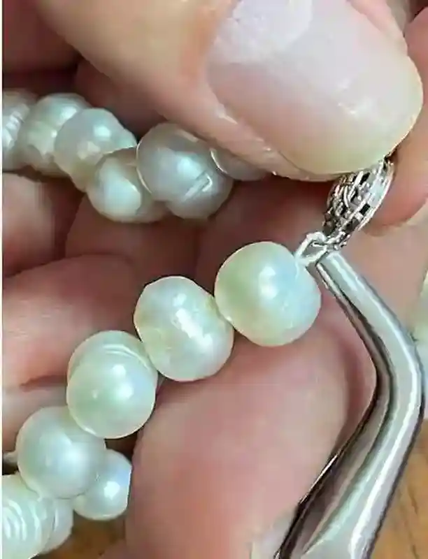 Natural Pearl Jewelry, Natural Pearl Necklace, Natural Pearl Bracelet, Natural Pearl Earrings,Anniversary Pearls, Gift for Mom, Birthday SET 