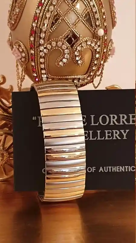 Ancient Vintage 3 Tone Elizabeth Taylor Cleopatra Bracelet /Goddess Jewelry Bracelet/Antique Jewelry/Greek Bracelet/Vintage Egyptian Jewelry 