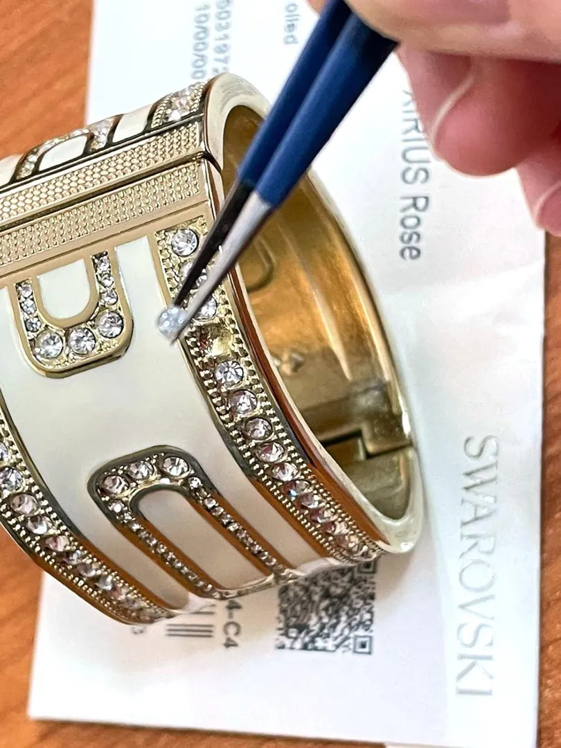 Pierre Lorren Greek Key Infinity Bracelet: Success, Eternal Life. Greek key jewelry featuring an ancient Greek design. Greek bracelet bangle made of 18k gold and silver.